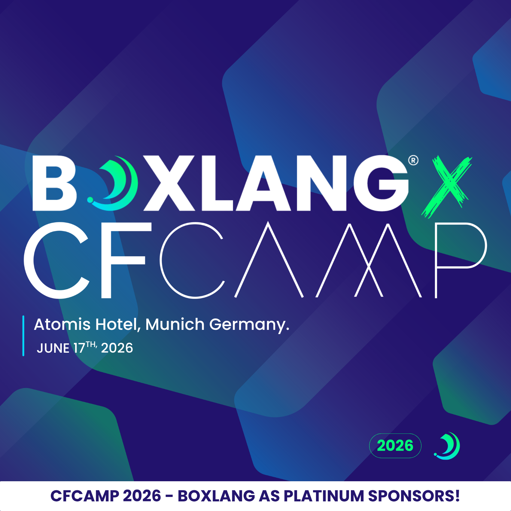 CFCamp 2026: BoxLang as Platinum Sponsors!